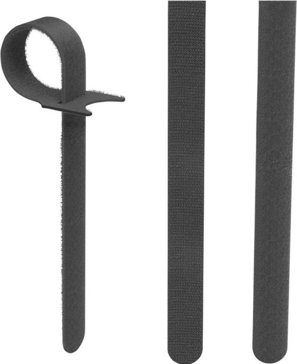Image du produit Hama Liens auto-agrippants, réutilisables, 16 x 215 mm, couleur, 5 pièces (Serre-câbles velcro, 215 mm, 5 pcs)