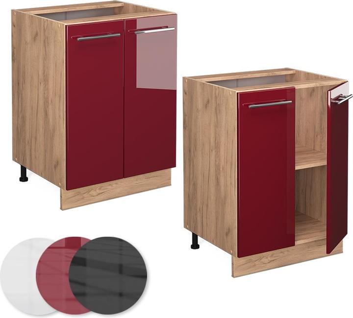 Actual product image Vicco Küchenunterschrank Fame-Line (60 x 60 x 81.5 cm)