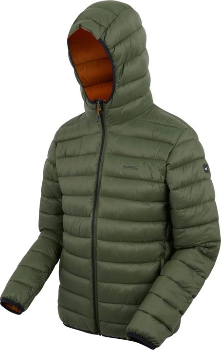 Actual product image Regatta Mens Marizion Baffled Hooded Padded Jacket (L)