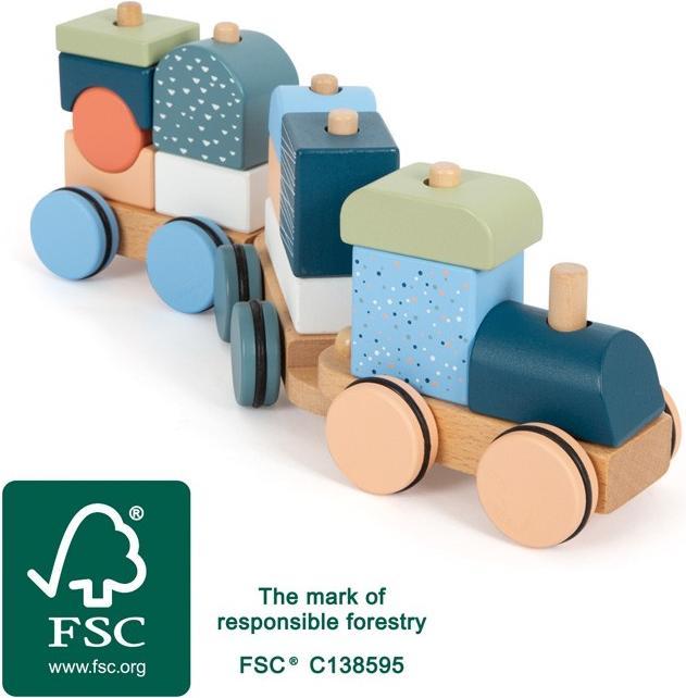 Image du produit small foot Train en bois "Arctic