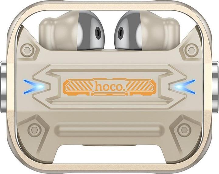 Actual product image Hoco - Wireless Earbuds (EW55) - for Gaming, Bluetooth 5.3, True Wireless - Gold (4 h, Wireless)