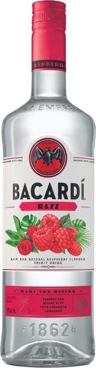 Bacardi RAZZ Acquavite aromatizzata al lampone 1l (1 x 100 cl)