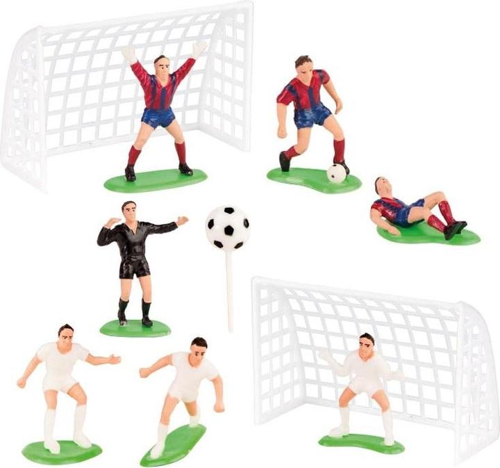 Image du produit Decocino Set de décoration de gâteaux terrain de football (7 x)