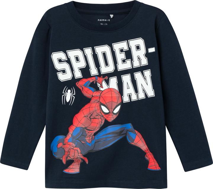 Actual product image Name it Nmmnaza Spiderman Ls Top Noos Mar (98)