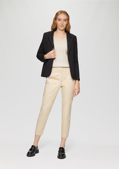 Produktbild s.Oliver Strickpullover Pullover mit Glitzergarn und 3/4-Ärmeln (44)