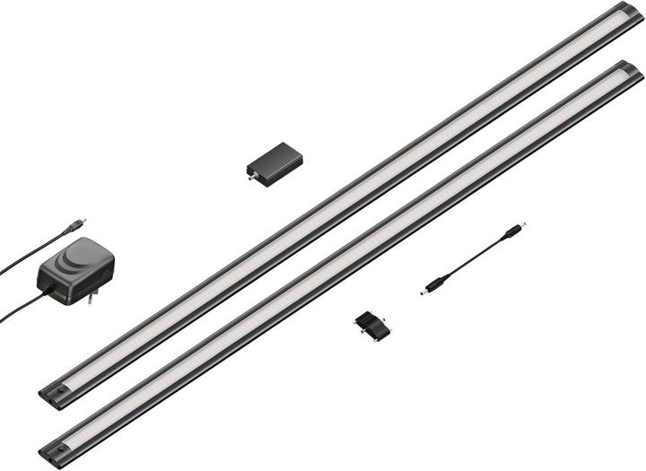 Ledscom.de Smarte LED Unterbauleuchte SIRIS, 2er Set (963 lm)