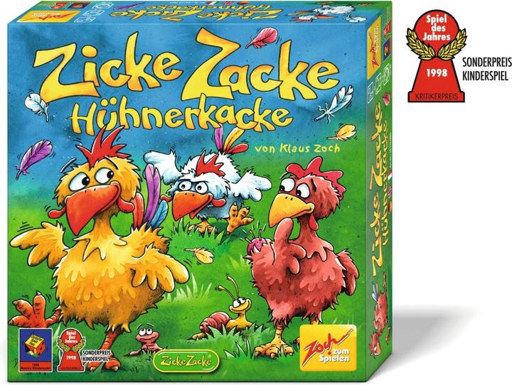 Produktbild Zoch Zicke Zacke Hühnerkacke (Deutsch, 2 - 4 Spieler)