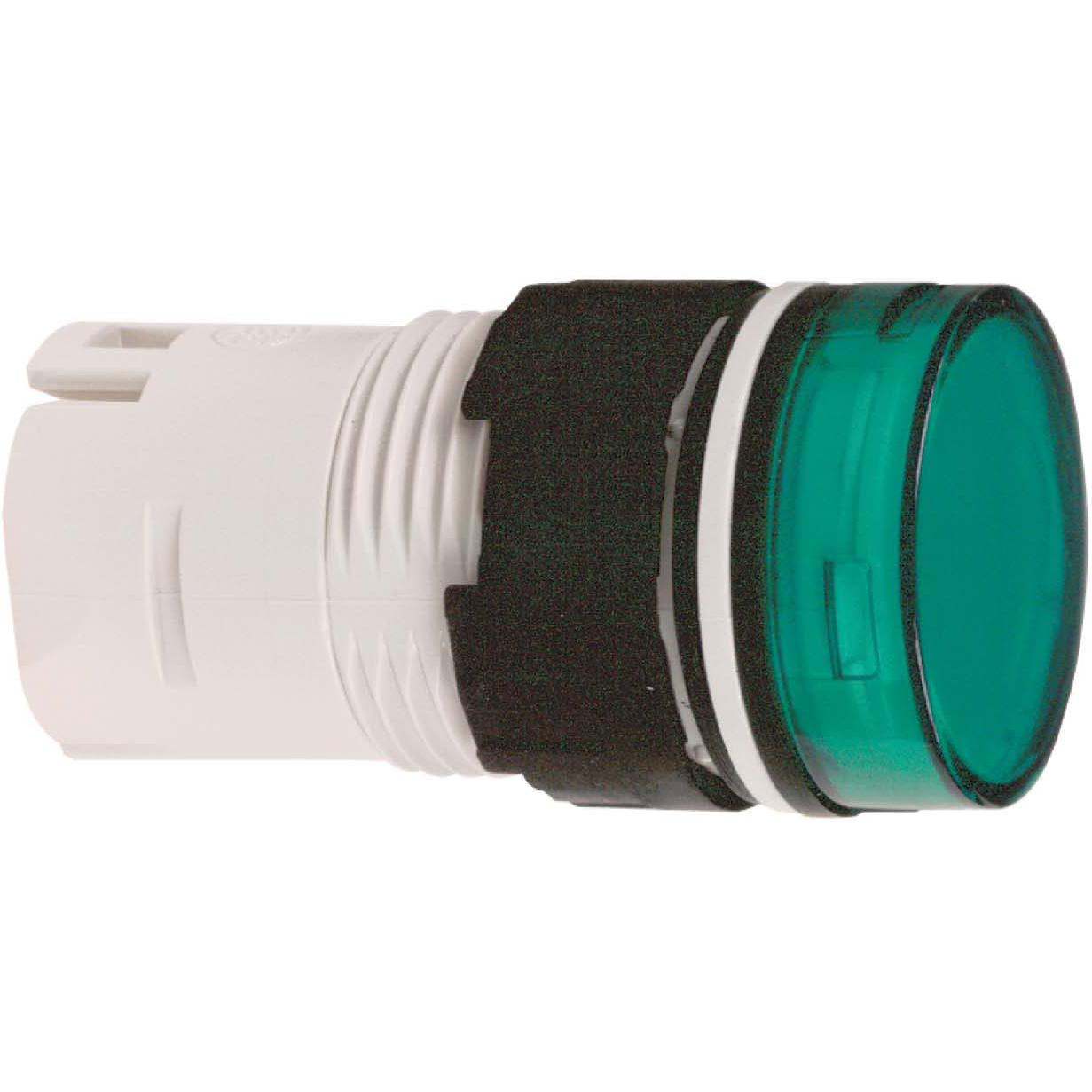 Schneider Electric Leuchtmelder 16mm rund grün, Taster + Schalter, Grün