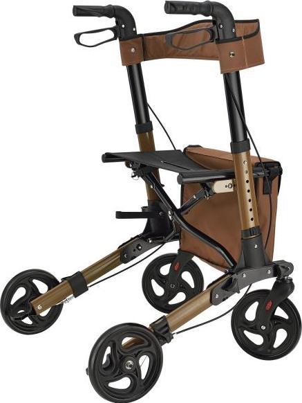 Produktbild Juskys Klappbarer Rollator Vital mit Sitzfläche & Einkaufstasche