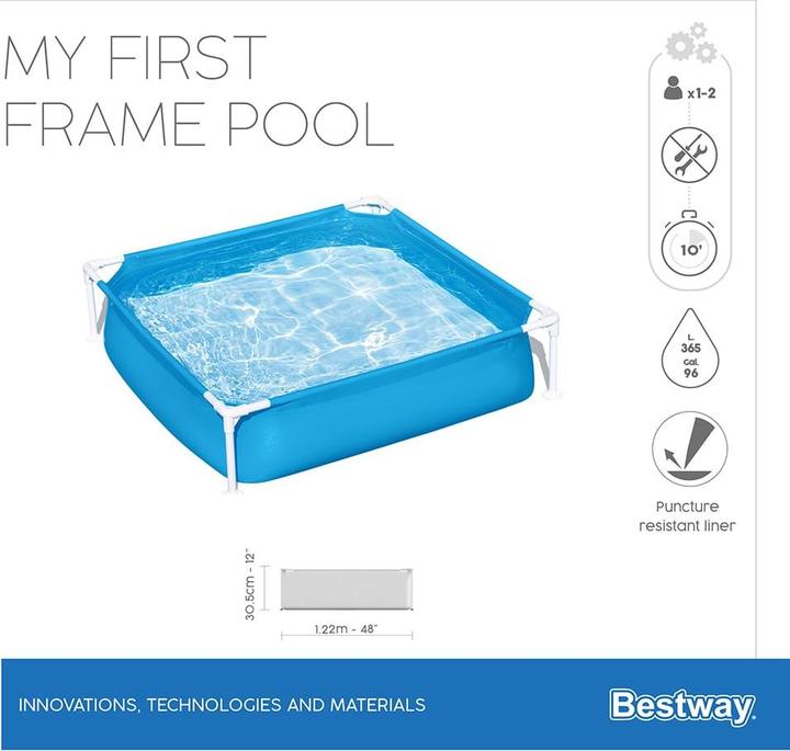 Actual product image Bestway Steel Frame Pool