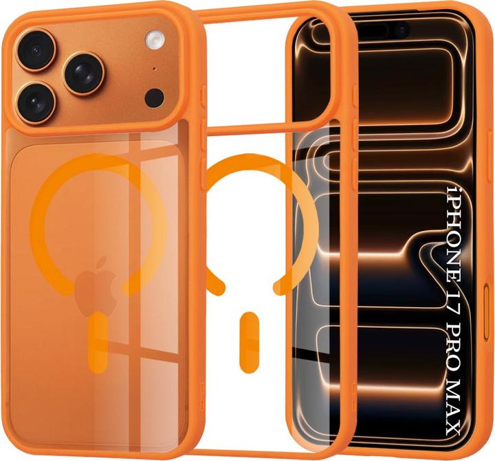 Produktbild Techsuit - MagSafe Pro - iPhone 17 Pro Max - Orange (Apple iPhone 17 Pro Max)