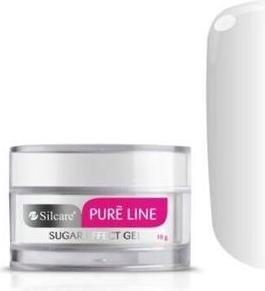 Silcare Sugar Effect Gel Pure Line Decoration Gel White 10G (White)