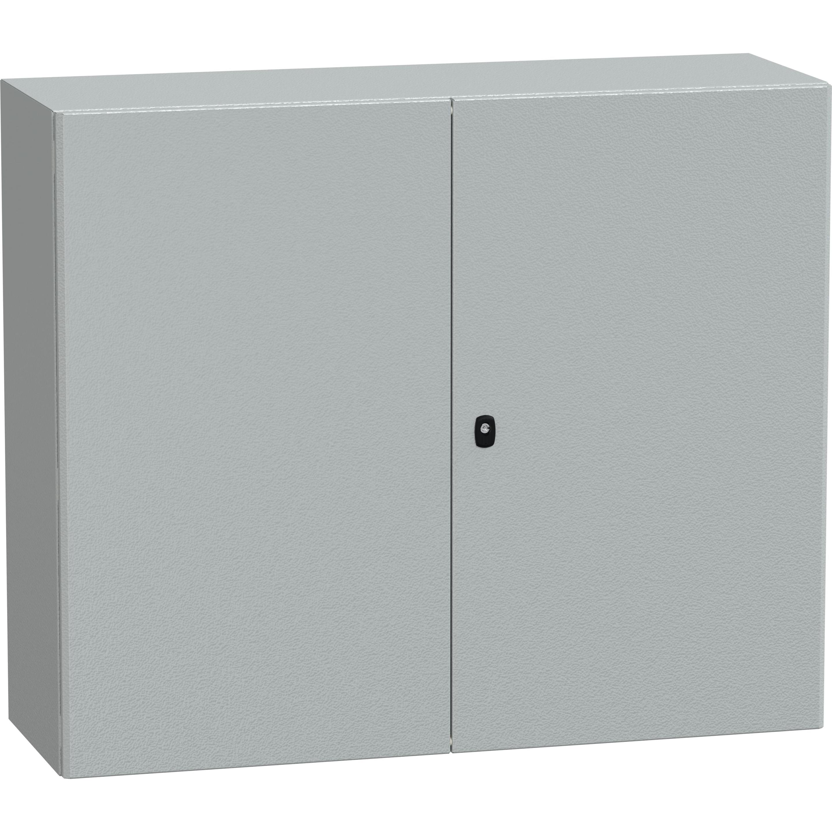 Schneider Electric, Verteilerschrank, Spacial S3D 2 Volltür mit Montageplatte NSYS3D101240DP