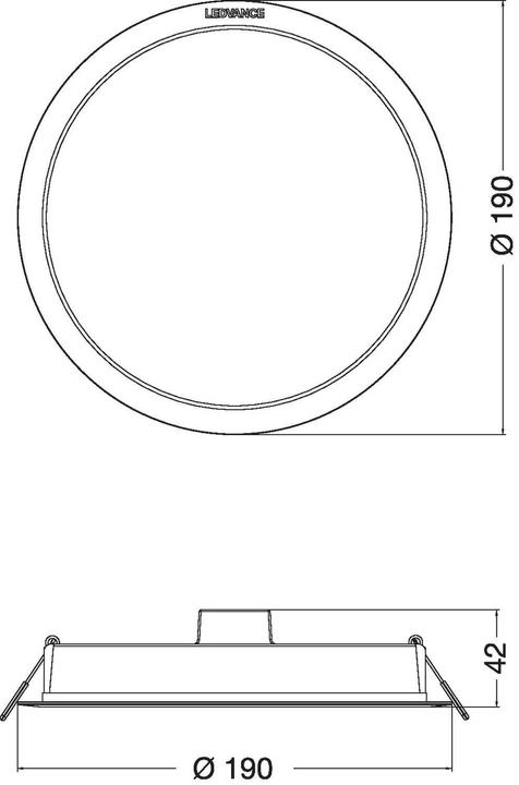 Produktbild Ledvance LED-Downlight (1800 lm)