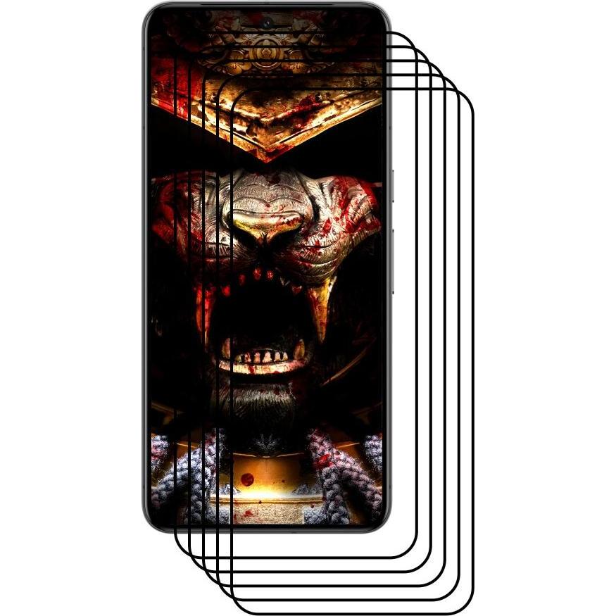 Protectorking 5x 9H Panzerglas Full-Cover HD KLAR (5 Stück, Google Pixel 8), Smartphone Schutzfolie