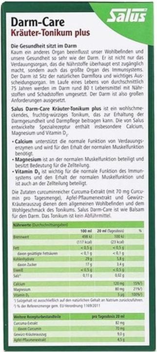 Produktbild Salus Darm Care Kräuter Tonikum plus Tonikum (1 Stück, Flüssigkeit, 632 g)