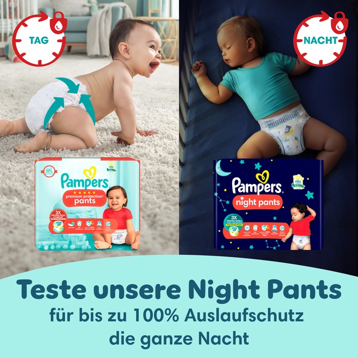 Immagine prodotto Pampers Premium Protection Pants (Dimensione 5, Pacco trasportabile, 29 Pezzo/i)