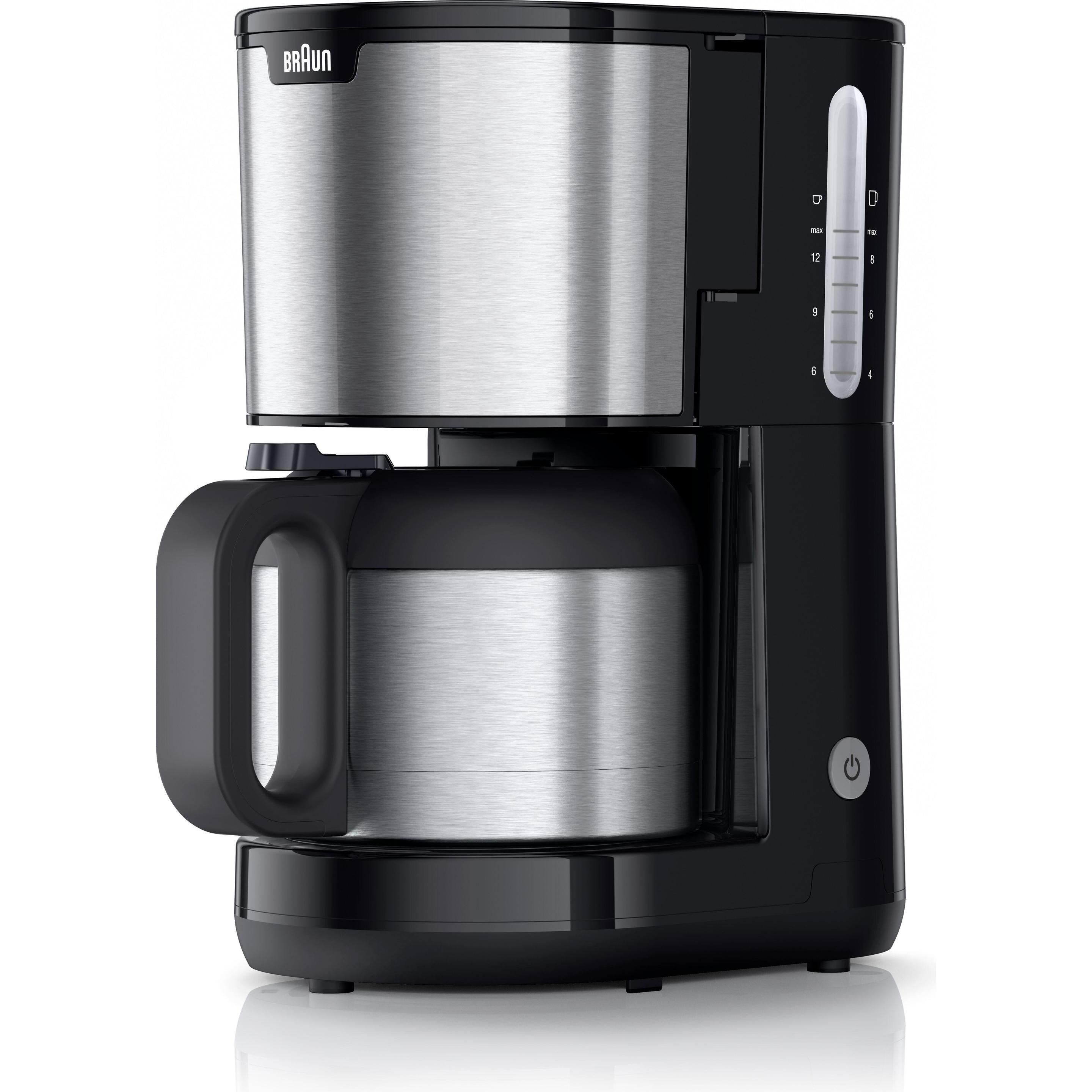Braun Nero Kf 1505 Bk Purshine, Macchina Da Caffè (Americano),
