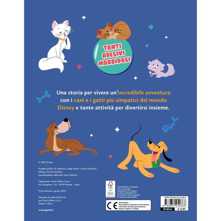 Produktbild Amici A 4 Zampe Puffy Sticker