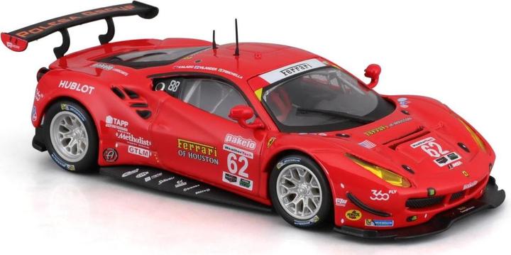 Produktbild Bburago Ferrari 488 GTE 2017 rot 1/43