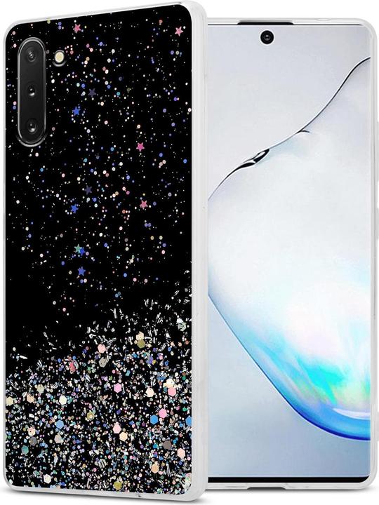 Actual product image Cadorabo TPU cover sparkling glitter (Samsung Galaxy Note 10)