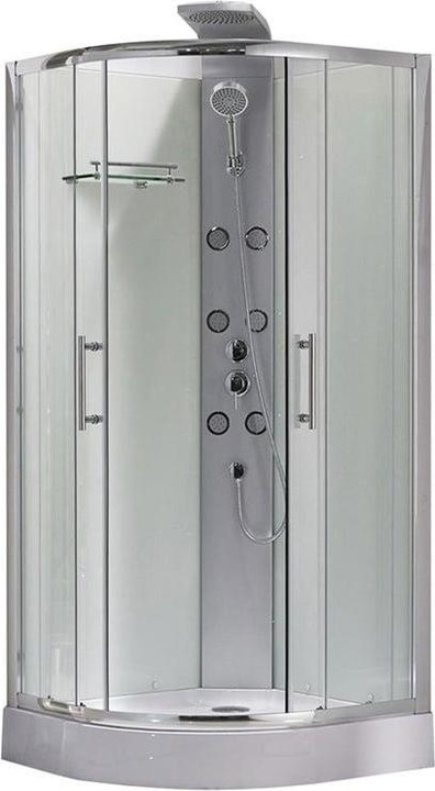 Actual product image Domoletti MASSAGE SHOWER CABIN (K1871-1 90X90CM