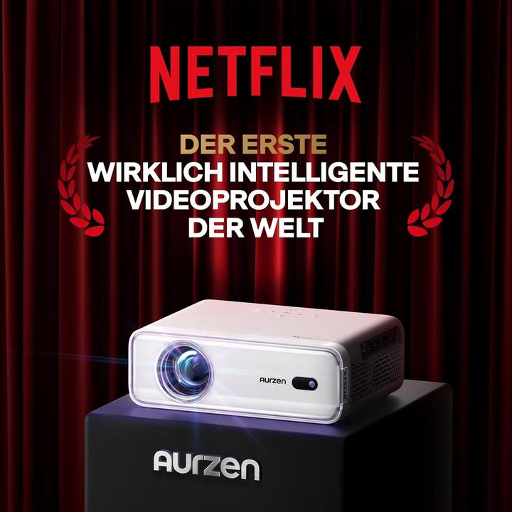 Produktbild Aurzen Eazze D1 Heimkino Beamer mit 4K Unterstützung (4K)