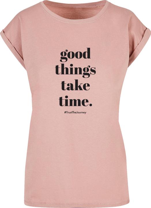 Produktbild Merchcode Ladies Good Things Take Time T-Shirt - 117487 (L)