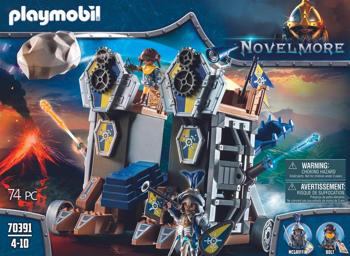 Actual product image Playmobil Novelmore Mobile Catapult Fortress (70391, Playmobil Novelmore)