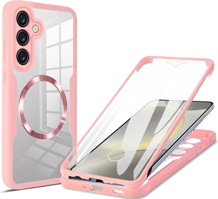 Immagine prodotto Techsuit - ColorVerse 360 MagSafe Series + Screen Protector - Samsung Galaxy S24 Plus - Pink (Samsung Galaxy S24+)
