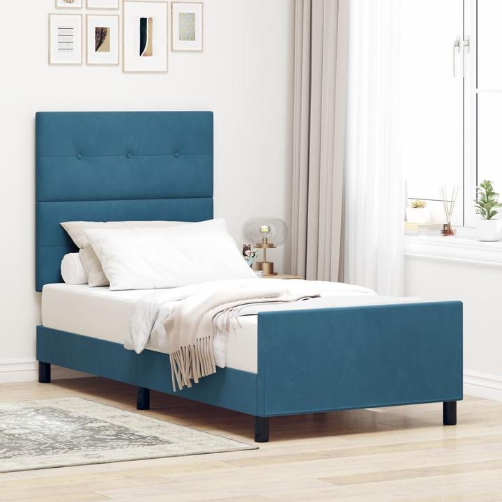 Actual product image vidaXL Modernes Bett (90 x 200 cm)
