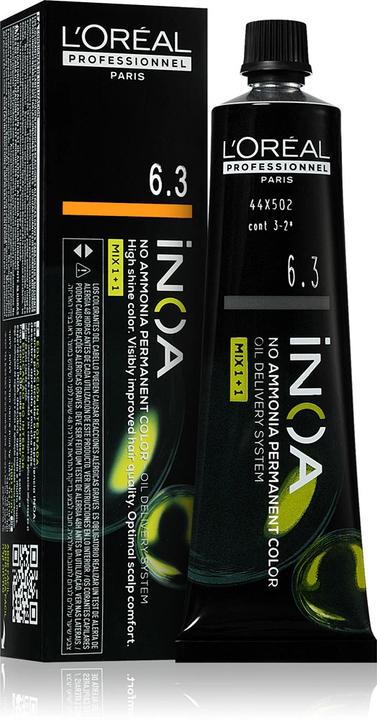 Actual product image L'Oréal Professionnel L'Oreal Inoa Color 63 Hair Color 60g (63)