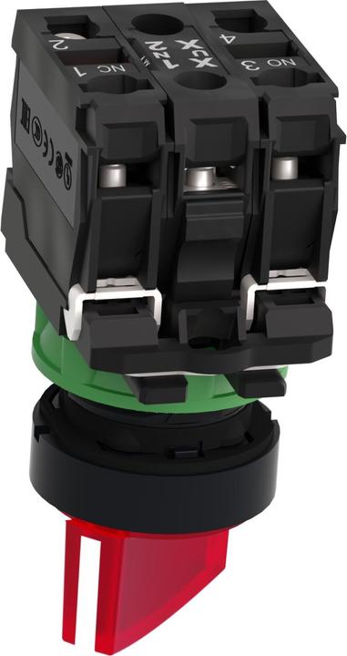Produktbild Schneider Electric Ill Selector switch 2P Red 1NO/1NC 24V
