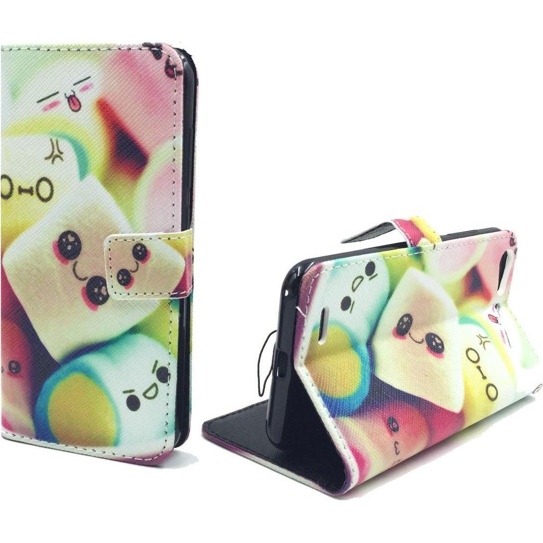 König Design Schutz Handy Hülle für ZTE Blade V6 Case Cover Tasche Wallet Etui Handyhülle Neu (ZTE Blade V6), Smartphone...