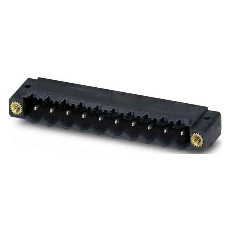 Phoenix Contact Buchsengehäuse-Platine CC Polzahl Gesamt 6 Rastermass: 5.08 mm 1954731 50 St., Elektronikkabel + Stecker, Schwarz