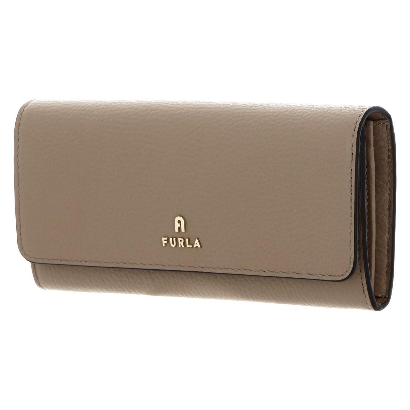 Furla, Damen, Portemonnaie, Camelia Continental Wallet, Beige