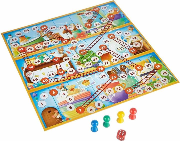 Produktbild Schmidt Spiele Leiterspiel (Deutsch, Englisch, Französisch, Italienisch, 2 - 4 Spieler)