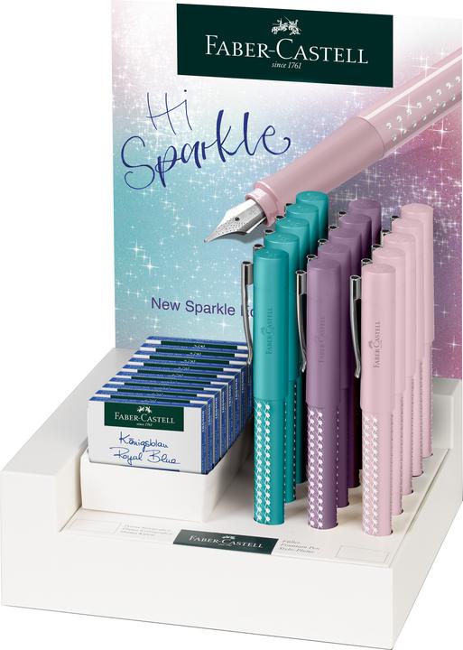 Image du produit Faber-Castell GRIP SPARKLE, présentoir de rangement (AAA872, 15 x)