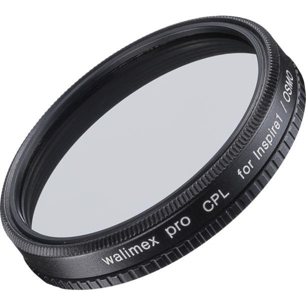 Walimex pro pro Drohnenfilter CPL (40 mm, Polarisationsfilter, 40 mm), Objektivfilter, Schwarz