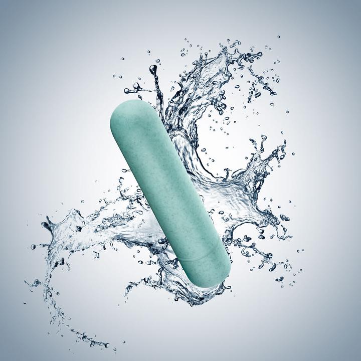 Actual product image Gaia Eco Bullet Vibrator â Turquoise