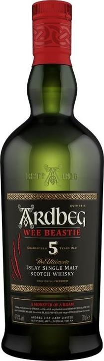 Actual product image Ardbeg Single Malt Wee Beastie (Single Malt, Scotch whisky, 1 x 70 cl)