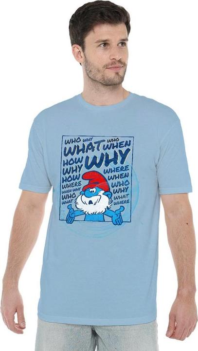 Produktbild The Smurfs Who What Why TShirt (L)