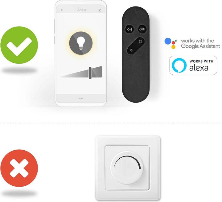 Produktbild Nedis WIFILRF10ST64 Smartlife LED Filament Lampe WLAN E27 806 lm 7 W Warmweiss 1800 - 3000 K Glas An (E27, 806 lm, 1x)