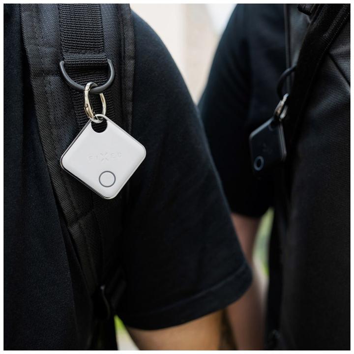 Actual product image Fixed Tag with Find My support, Black (iOS)