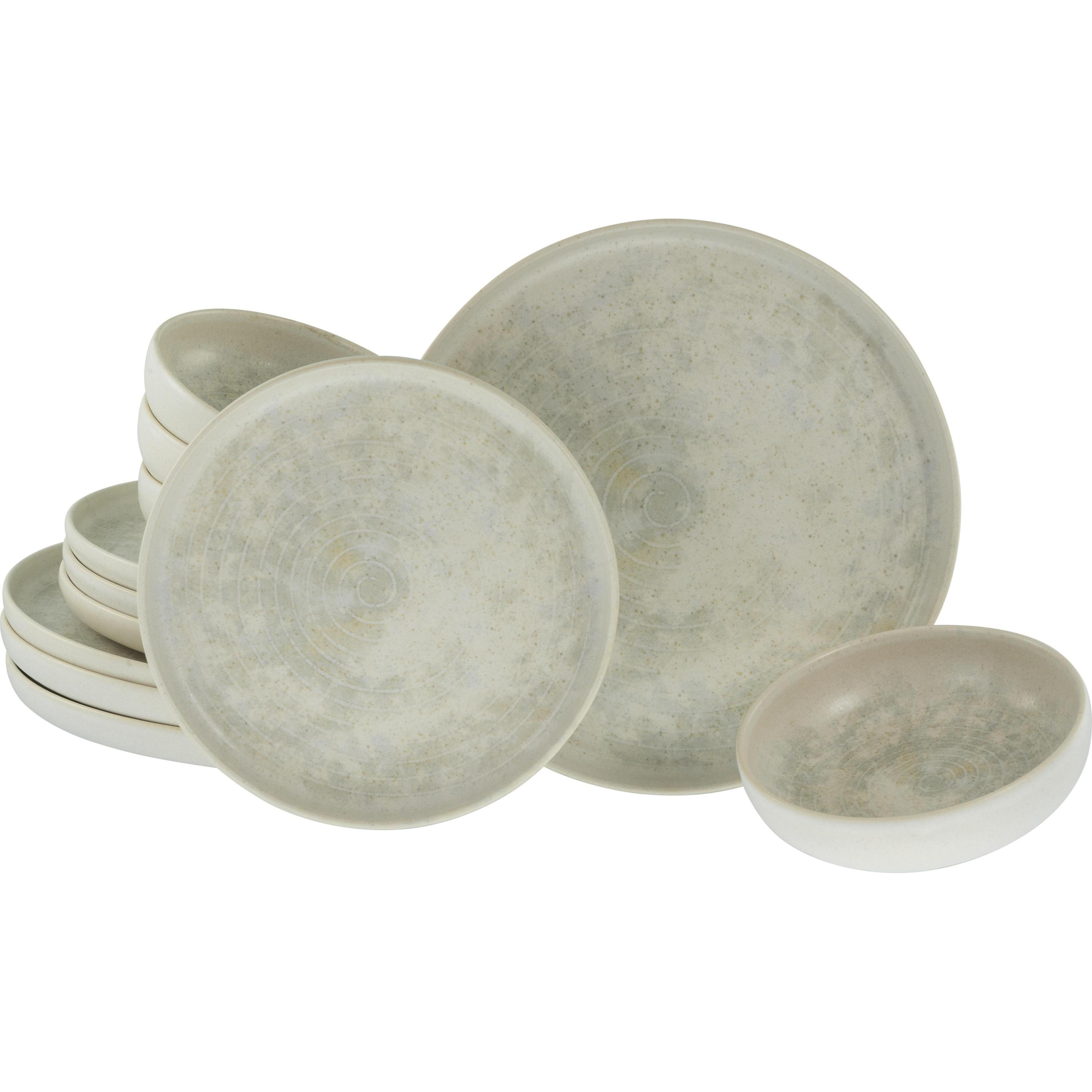 CreaTable, Geschirrset, Uno (12 Stück)