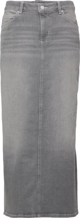Produktbild Comma Rock Langer Jeans-Rock mit Kontrast-Nähten (38)