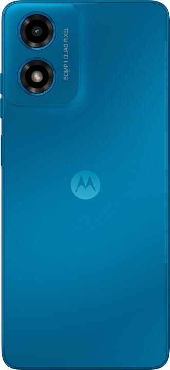 Actual product image Motorola Moto G04s (4/128 GB, display 6.56 inch HD+ 90 Hz, photo compartment with 50 MP, battery 5000 mAh (128 GB, Satin Blue, 6.56", Dual SIM, 4G)