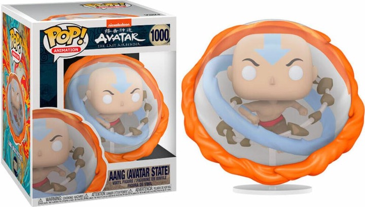 Actual product image Funko Pop! Avatar the Last Airb.: Aang (Avatar State) 15 cm