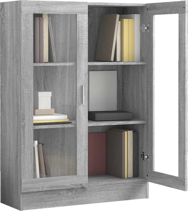 Actual product image vidaXL Vitrinenschrank (82.50 x 30.50 x 115 cm)