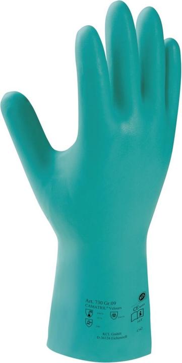 Produktbild KCL Handschuh Camatril 730, 310 mm, Gr. 9, grün (9)